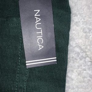 Corduroy dark green NAUTICA pants
